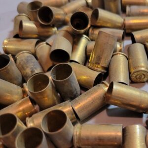 (1000) 9MM Bulk Once Fired Police Range Brass