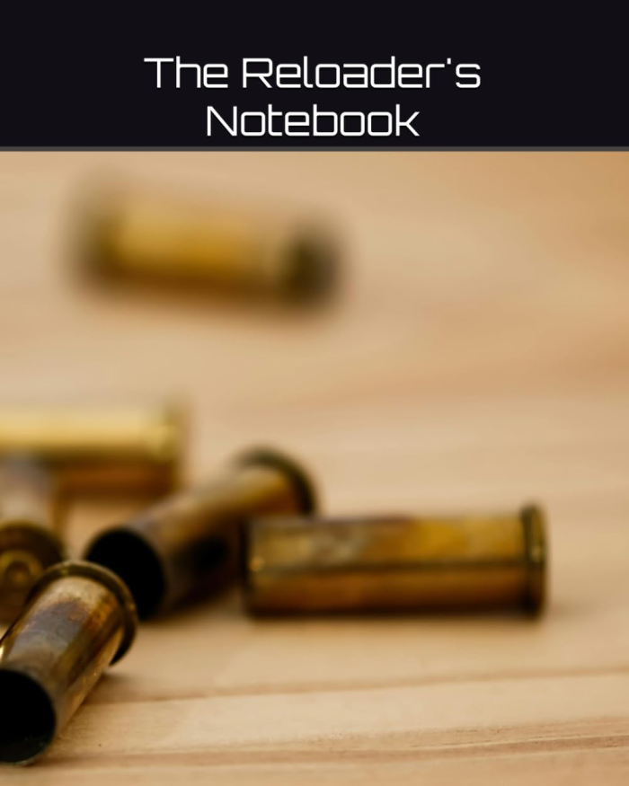 The Reloader's Notebook - Reloading data log