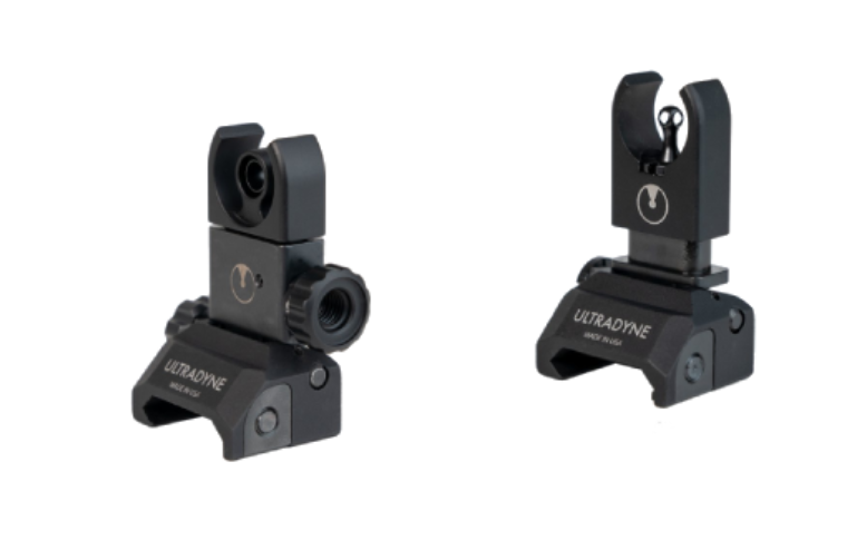 ULTRADYNE C4 Iron Sights - Picatinny Mount